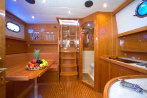 Interior of 38 ft Boat